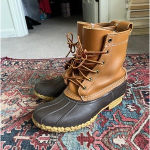L.L. bean duck boots